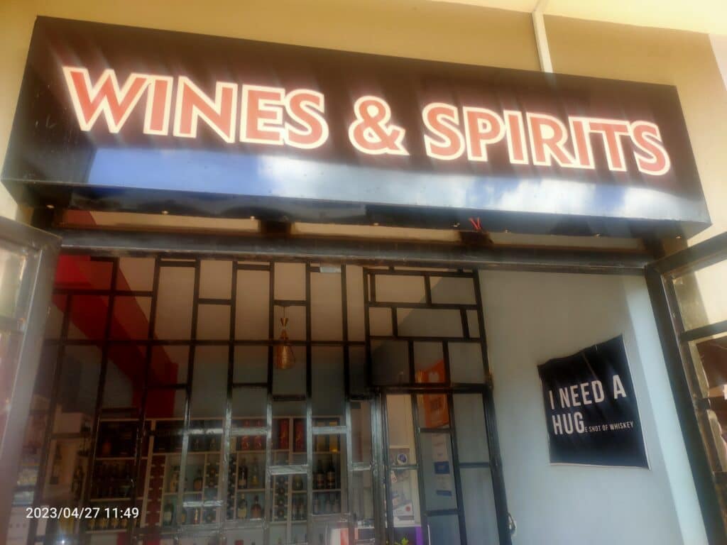 wine and spirit shop membley